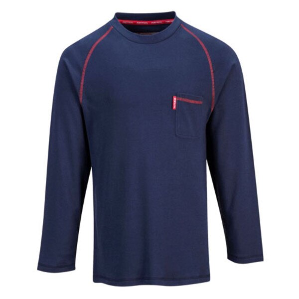 Bizflame FR Crew Neck Shirt in Navy